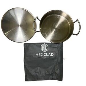 Zwilling Hybrid Cookware Round Saute Pan w/ Lid Dual Handles & Storage Bag